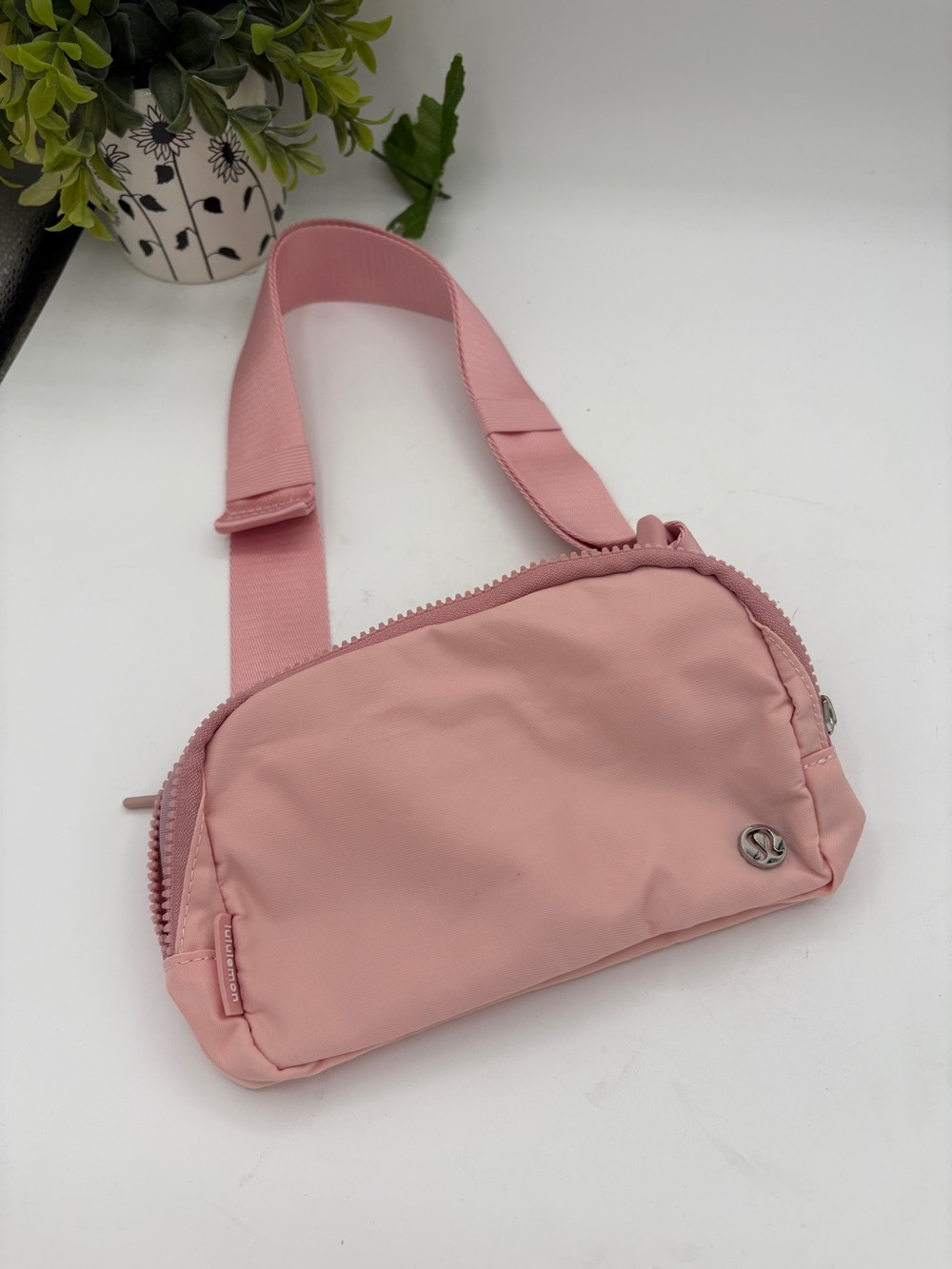 lululemon athletica Blush Pink Crossbody Sling Bag